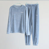 Coral fleece couple pyjamas - NoirPyjamas